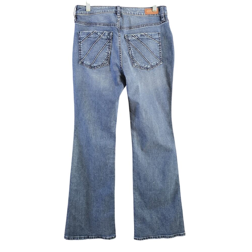 Shyanne Classic Blue Flared Women Jeans - Picture 2 of 5